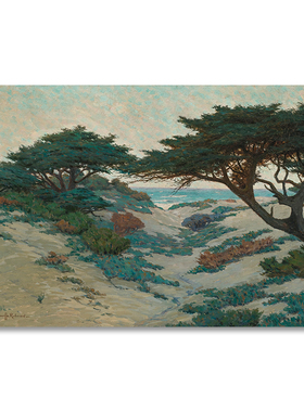 【特惠捡漏】格兰维尔•雷德蒙德复刻版画印象派风景装饰挂画画芯