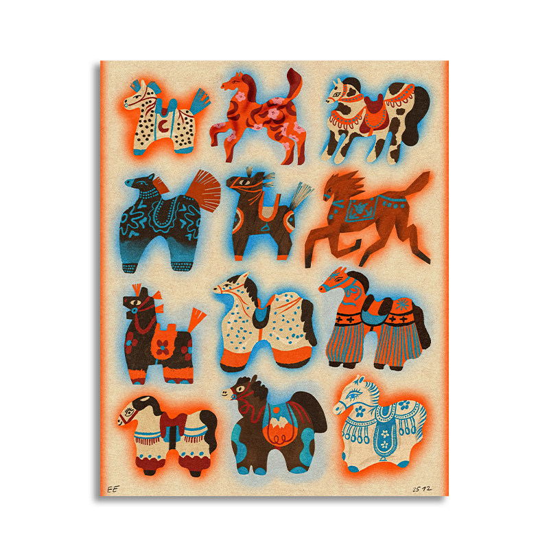 【一口价】EnikokatalinEged复古中古风餐厅装饰画挂画复刻版画芯,家居饰品,版画,淘宝优惠券,粉丝福利购,淘宝优惠卷