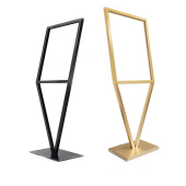 商场v型立牌指示牌酒店海报架kt板支架水牌展架立式 导向牌 落地式