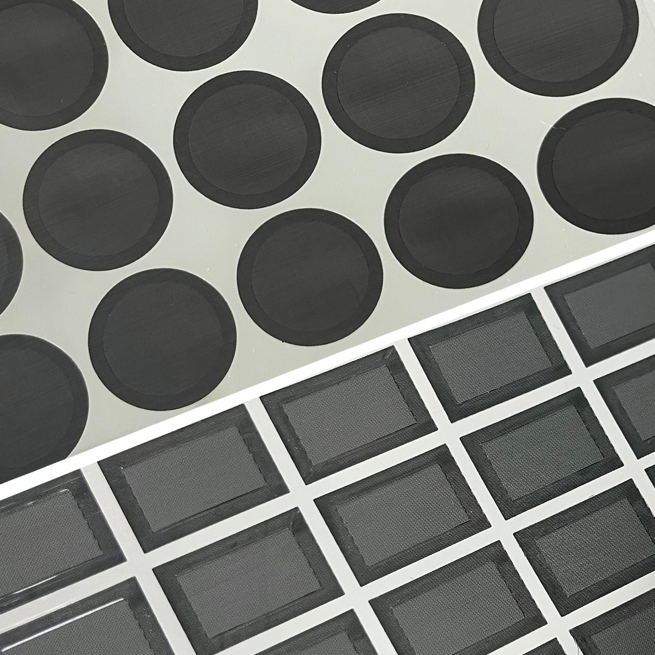 IP54/IP65带背胶防水防尘网 防水透气网喇叭扬声器防水透声膜定制