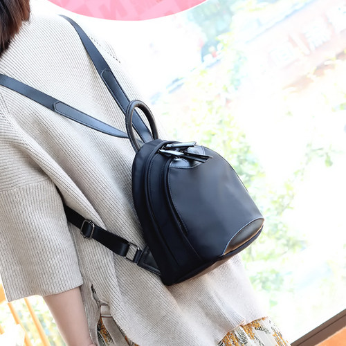 休闲女小背包2025新款轻便牛津纺