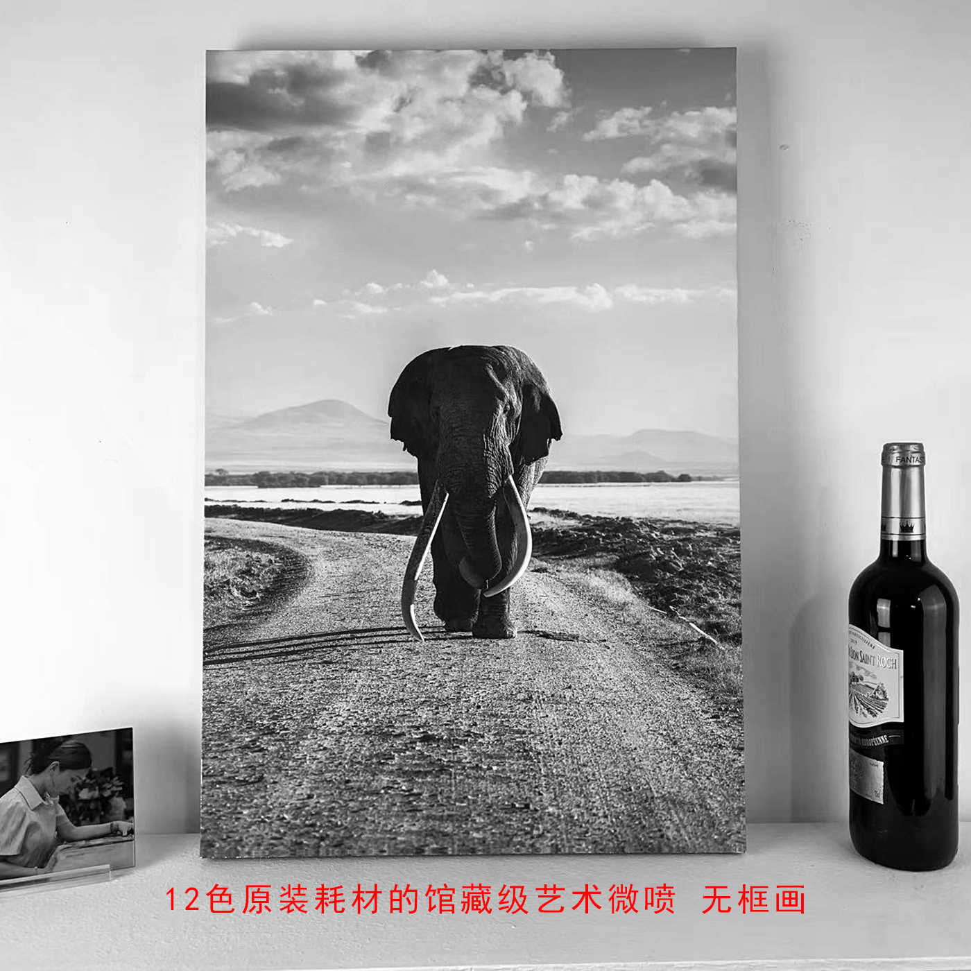 高端定制哈内姆勒油画布艺术纸无框画轻奢装饰画挂画照片订制中式图片