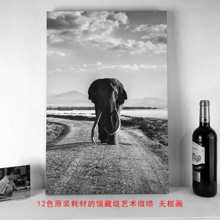 高端定制哈内姆勒油画布艺术纸无框画轻奢装饰画挂画照片订制中式