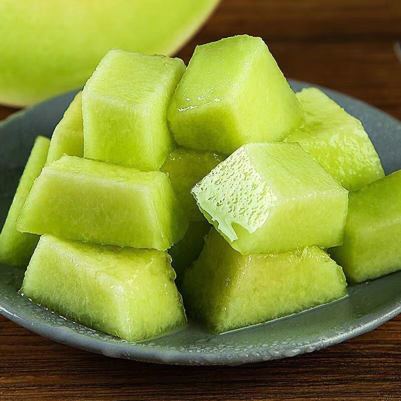 山东玉菇甜瓜新鲜当季香瓜脆瓜水果包邮冰淇凌蜜瓜玉菇绿宝羊角