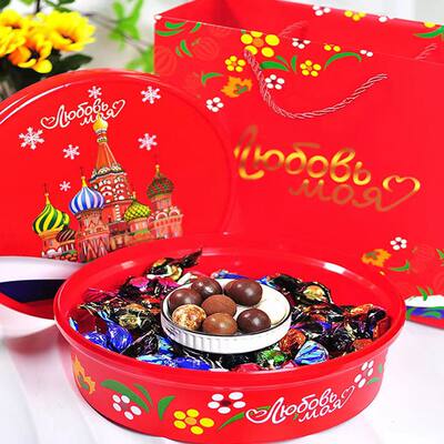 涅夫斯基牌糖果430g俄罗斯礼盒装