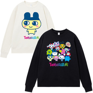 拓麻歌子联名卫衣塔麻可吉电子宠物麻美吉周边长袖外套衣服秋冬