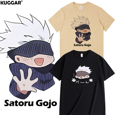 Jujutsu Kaisen五条悟t恤咒术回战Gojo Satoru短袖儿童装衣服衫