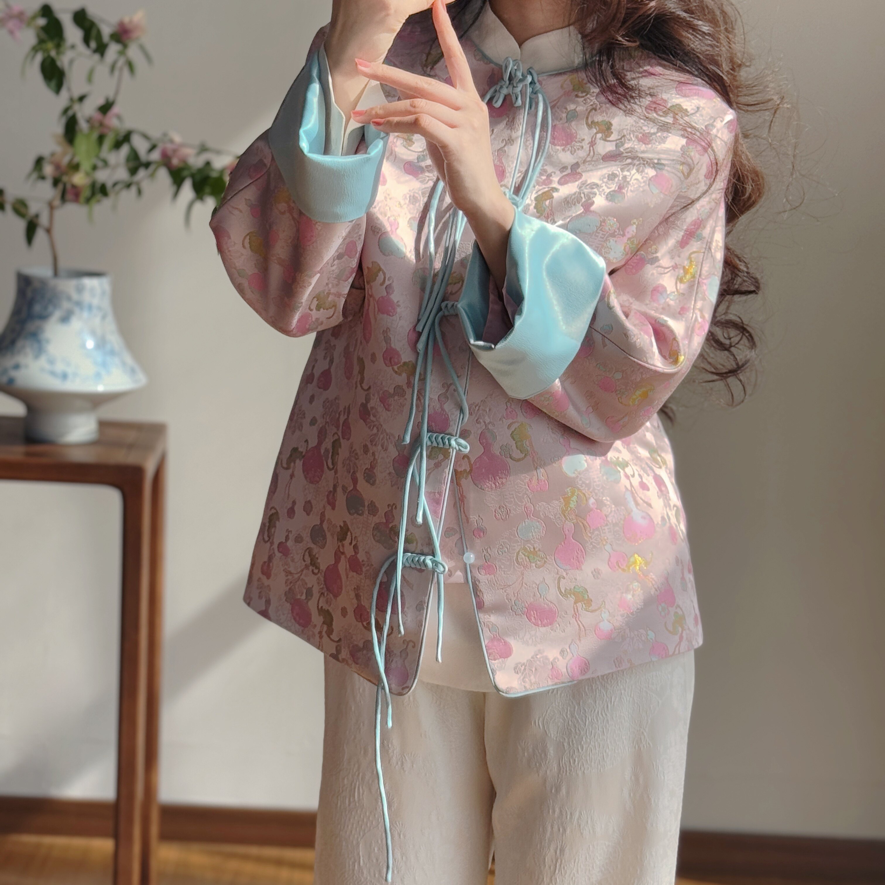 起源学原创新中式女士短外套
