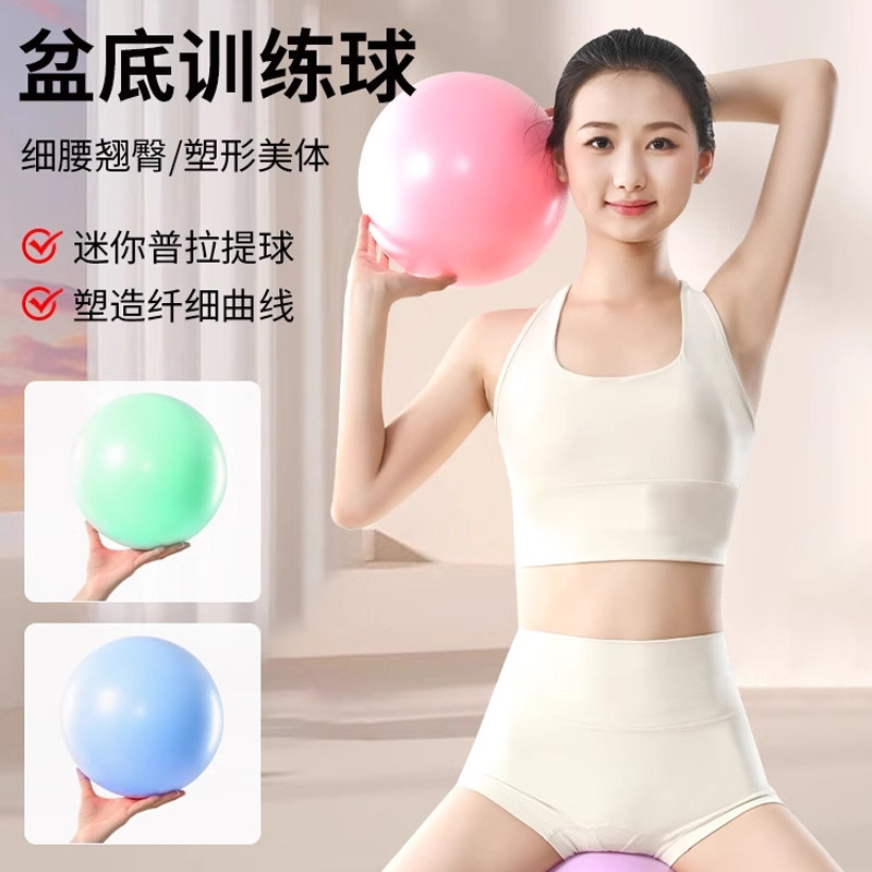 爱喜普拉提小球加厚防爆瑜伽健身康复孕妇儿童迷你训练塑形弹力球