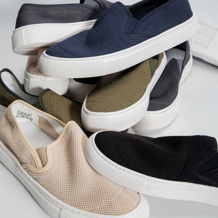 夏季新款帆布鞋男布面透气休闲鞋一脚蹬布鞋懒人鞋百搭套脚男鞋子