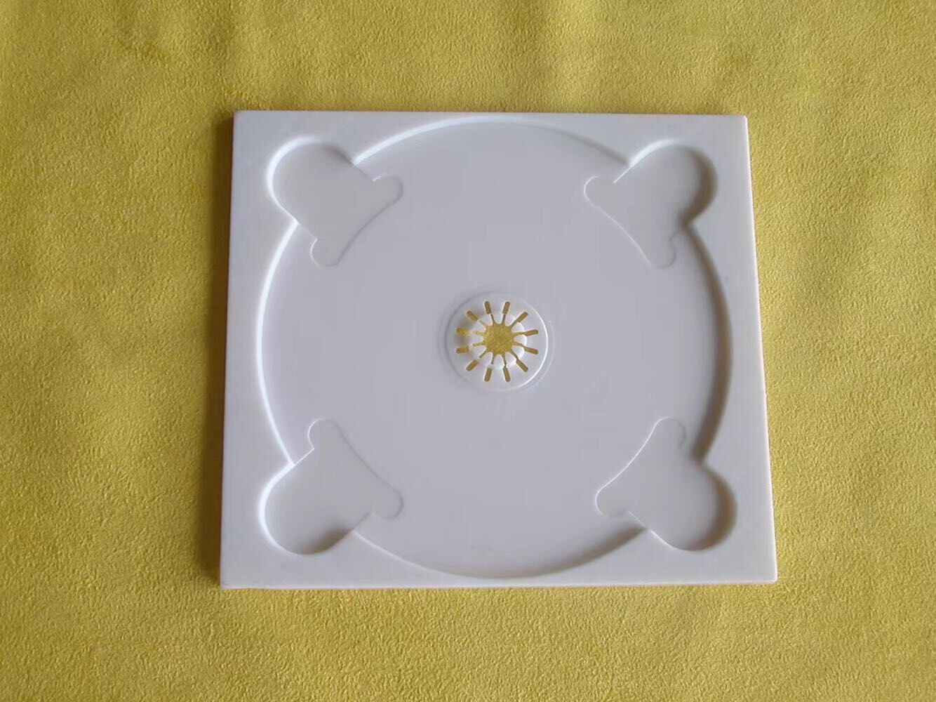 乳白色 光盘盒 托盘 乳白色cd 光盘盒 CD光盘盒 塑料盒 托盘