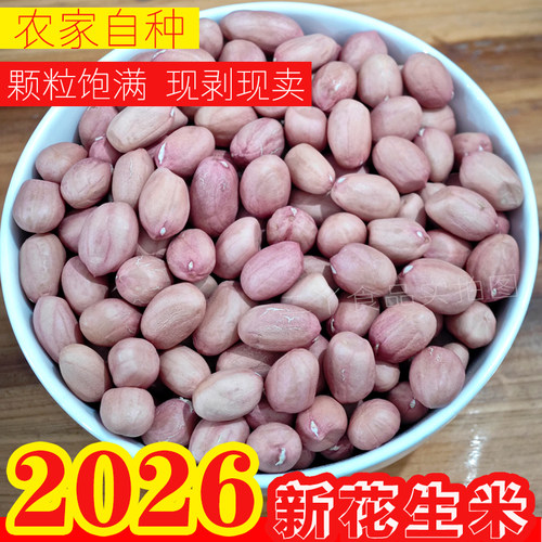 四川花生米去壳原味花生米