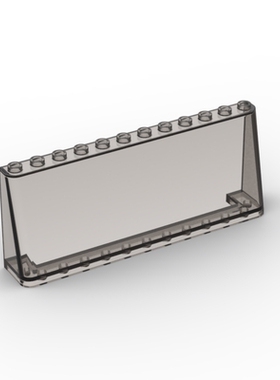 兼容乐高积木零件 6267 2x12x4挡风玻璃  JH1481 NO.D072