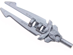 适用乐高国产积木MOC零配件散件 11103人仔武器抗架双刀 装饰