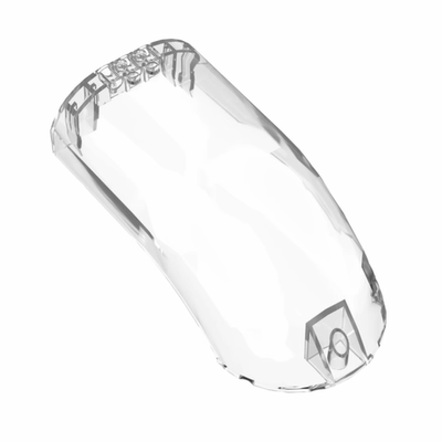 兼容16477积木 国产科技教育零件 弧形挡风玻璃16x8x6小颗粒散件