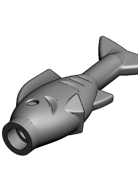 【森宝】拼装益智小颗粒动物积木散件 鱼 64648 NO.Y914