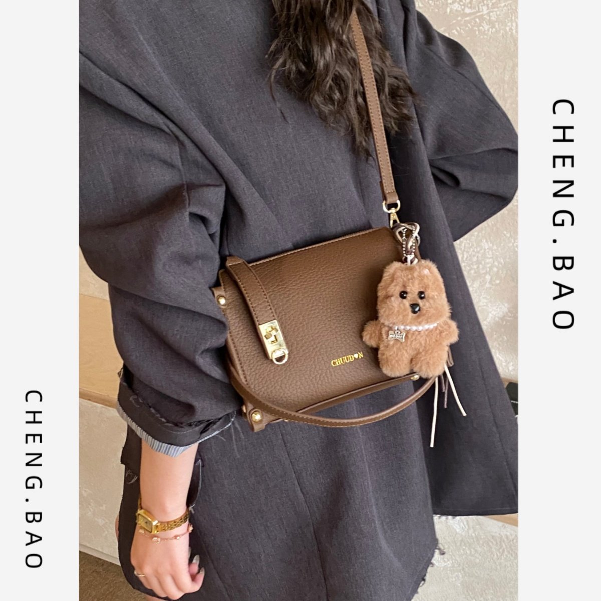 小众轻奢气质枕头包女2026小包包复古百搭单肩斜挎包精致时尚女包,箱包皮具/热销女包/男包,小方包,淘宝优惠券,粉丝福利购,淘宝优惠卷