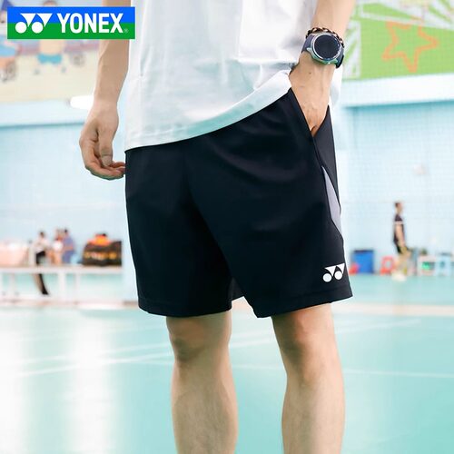 正品新款YONEX尤尼克斯羽毛球服yy男女款运动速干短裤120194BCR