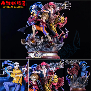海贼王路奇艾尼路女帝不死鸟白胡子鹰眼LX青雉艾斯罗模型动漫手办