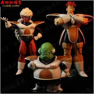 七龙珠赛亚人YFS基纽特战队利库姆古杜吉斯盒装模型手办动漫摆件