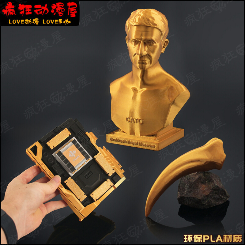 三角洲周边 化石3D打印大金克劳迪乌斯半身像游戏手办收藏摆件