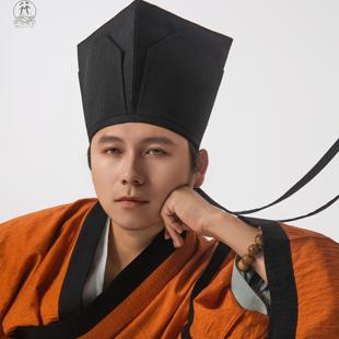 淮边筱竹 东坡巾丨宋制明制汉服男子首服平民书生百姓巾帽子