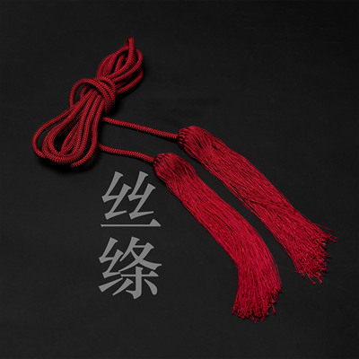 复原明代古法流苏宫绦汉服腰绳