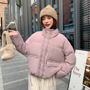 现货立领加厚羽绒服女新标90白鸭绒282-2311-P205-K315，女装羽绒服，浙宝282