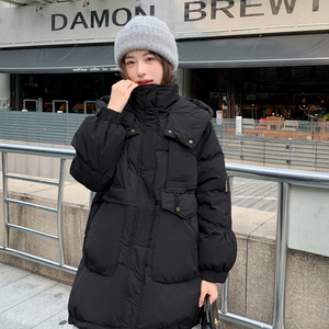 现货 中长款新标90白鸭绒羽绒服 282-B0781-P255-K390图片