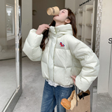 现货+2025冬韩版甜美面包加厚短款羽绒服282-B9909-P205-K315，女装羽绒服，浙宝282