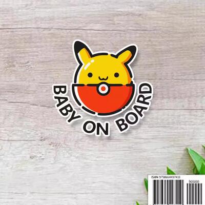 反光车贴防水防晒原创卡通精灵