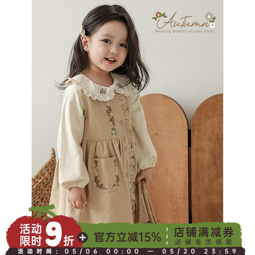 幼悠女童休闲春秋款衬衫/连身裙