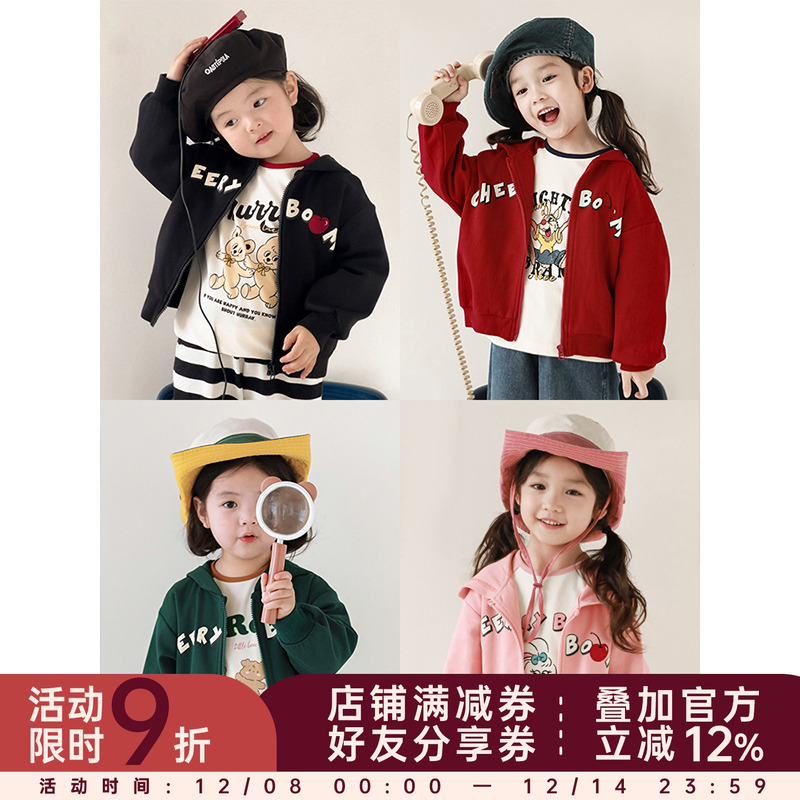 新款幼悠外套春季女童