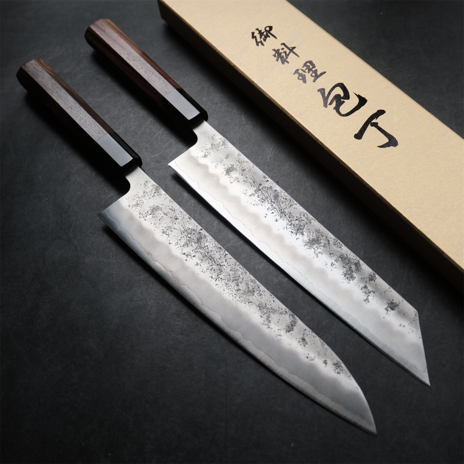义弘作犁地牛刀切付日式主厨刀家用不锈钢菜刀银三钢日本山胁刃物