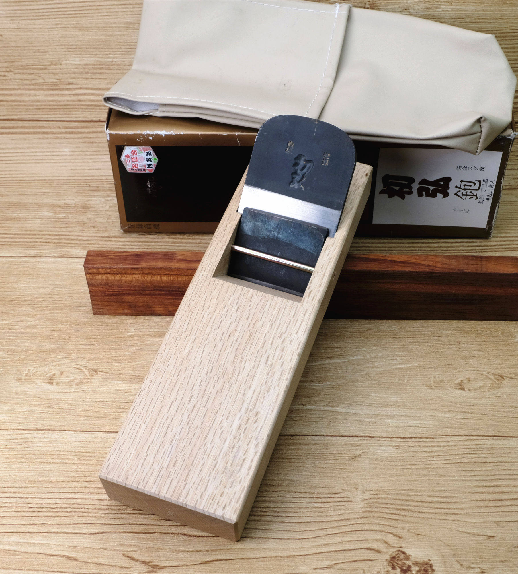 日本进口初弘拉刨木工刨刨子平刨净刨刨刀手工锻打拉刨刃洋玉钢