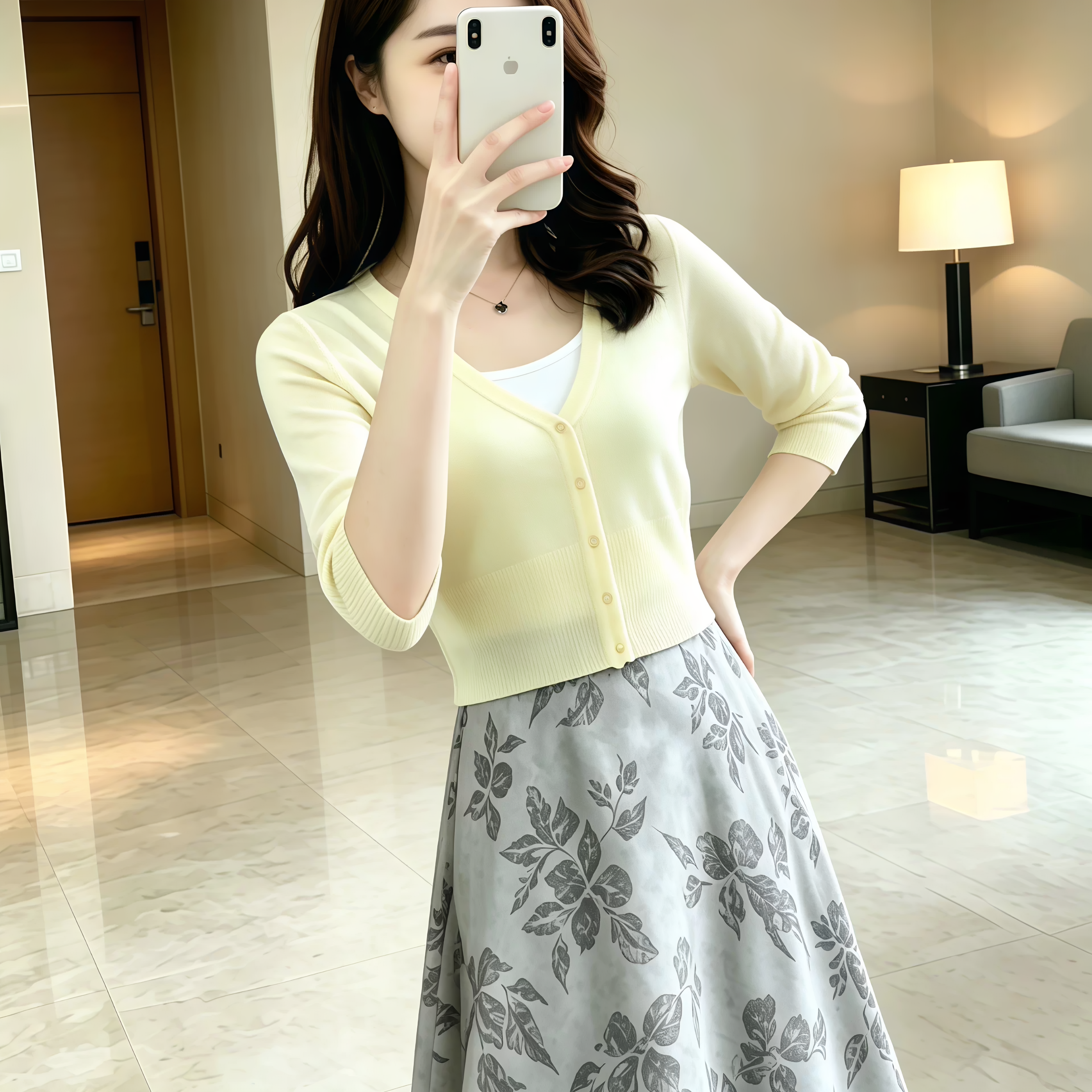 冰丝开衫短款针织衫女夏季新款小披肩防晒罩衫超薄吊带裙外搭上衣