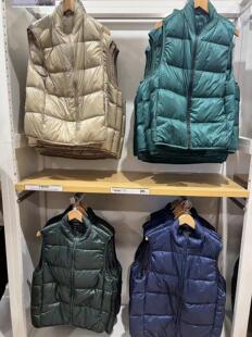 男装/女装 高级轻型羽绒背心(宽绗缝)(轻暖防水马甲)449632