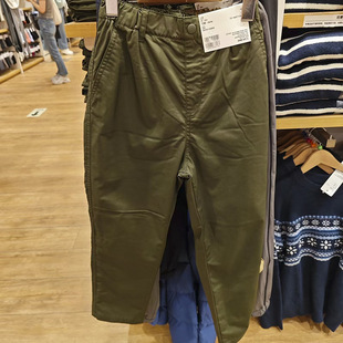 童装/男童/女童弹力保暖裤内里加绒2025秋冬新款加厚休闲裤460171