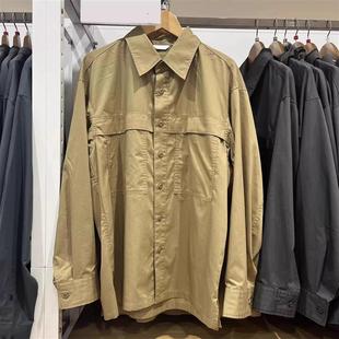 25秋季合作新款/男装女装工装宽松衬衫/长袖休闲衬衣新款480652