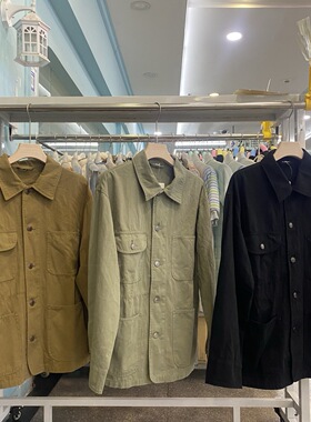 日系2026春秋新款男女装宽松工装休闲棉茄克/外套牛仔夹克 483819