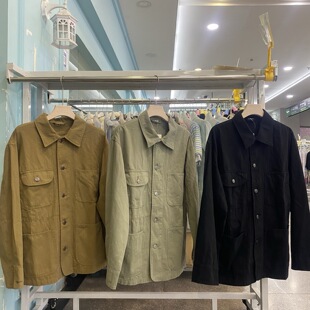 日系2026春秋新款男女装宽松工装休闲棉茄克/外套牛仔夹克 483819