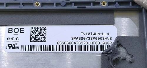 适用于TV101WUM-LL4屏幕总成 触摸屏 液晶屏 内外屏幕