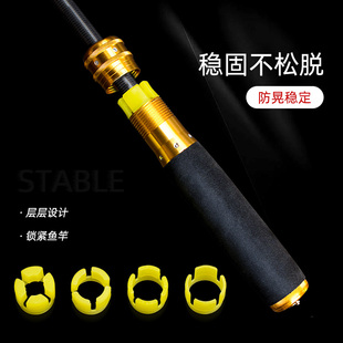 多功能换把台钓多变把手一竿多用钓鱼竿超硬手把节手柄配件换把