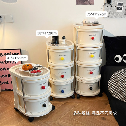 零食小推车置物架床头