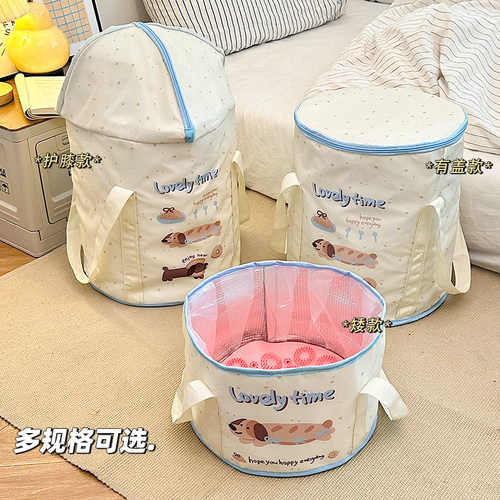 泡脚桶家用可折叠便携