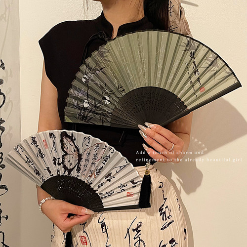 扇子古风折扇新中式古风