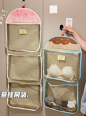袜子收纳挂袋门后网兜