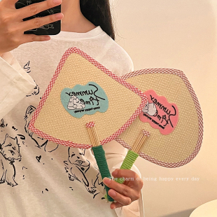 扇子蒲扇老式 夏天家用大葵扇手工编织高颜值驱蚊耐用小芭蕉扇原创