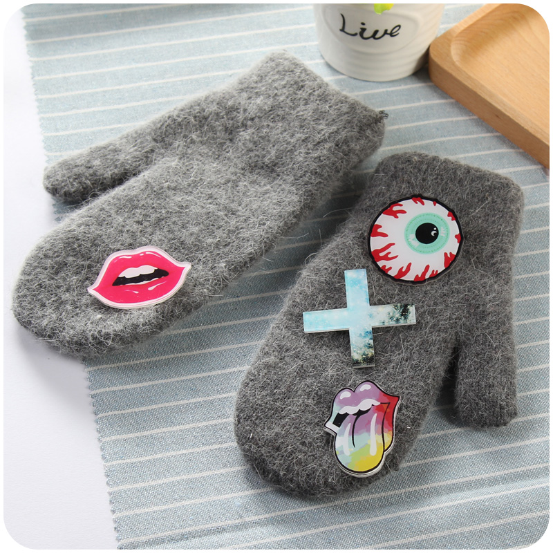 Broche Lovers en cristal artificiel - Ref 1175481 Image 4
