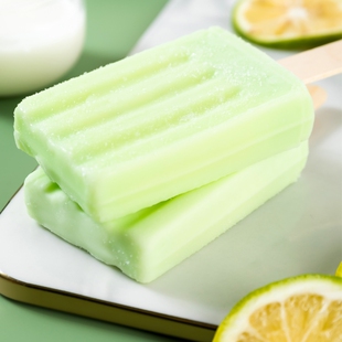 3支 冰皮夹心网红冰淇淋冰激凌 美冰芬青柠酸奶口味雪糕82g